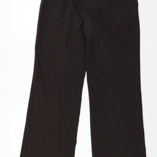 Yessica Womens Brown   Trousers  Size 14 L31 in