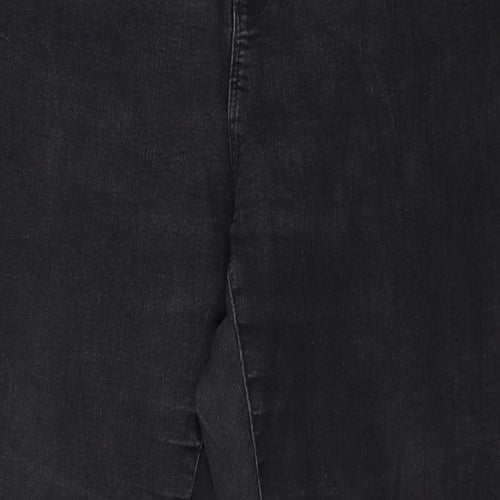 Dorothy Perkins Womens Grey  Denim Skinny Jeans Size 14 L27 in