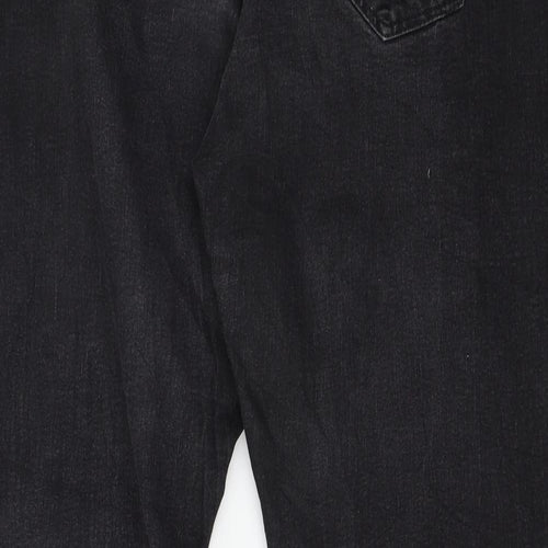 Dorothy Perkins Womens Grey  Denim Skinny Jeans Size 14 L27 in
