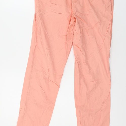 Promod Womens Pink   Trousers  Size 8 L29 in