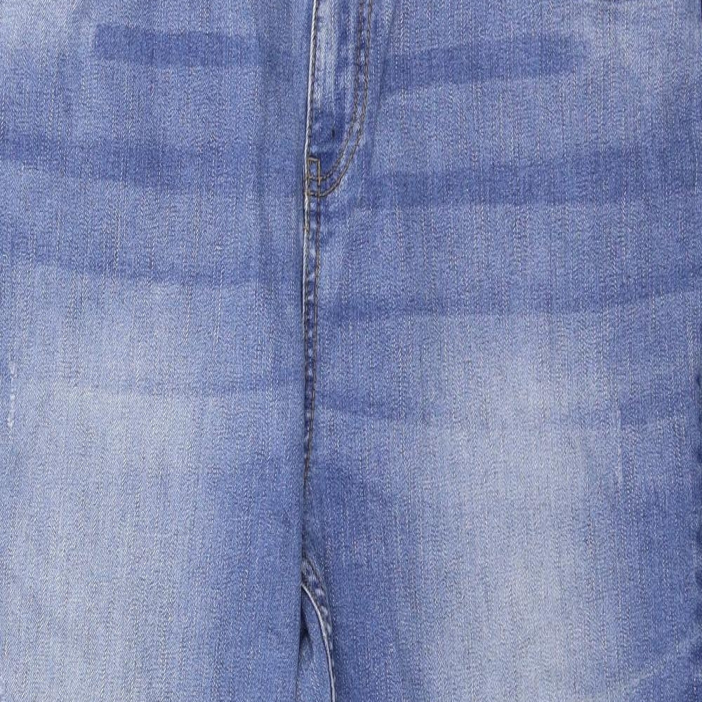 F&F Womens Blue  Denim Straight Jeans Size 20 L26 in