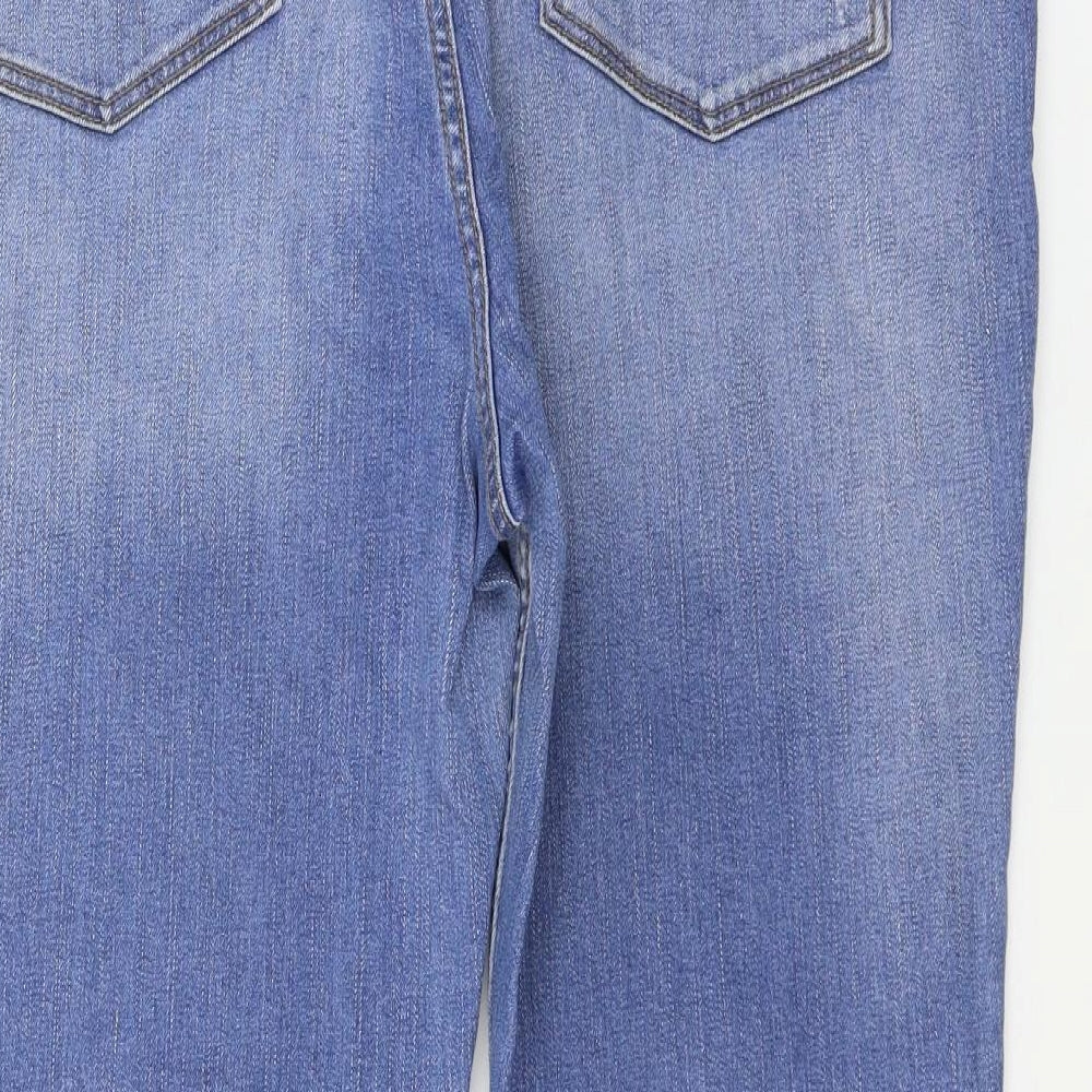 F&F Womens Blue  Denim Straight Jeans Size 20 L26 in