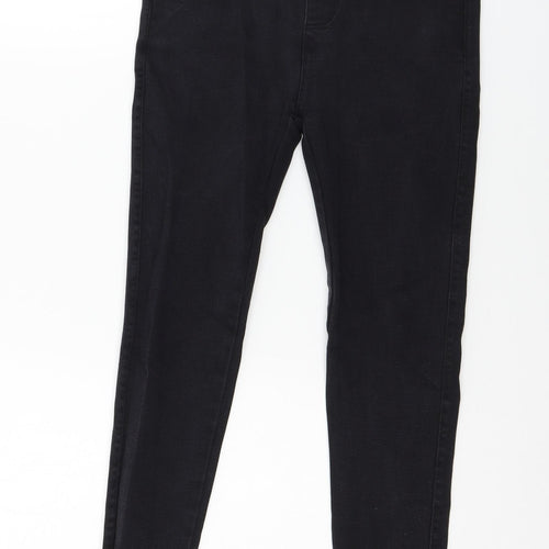 H&M Girls Black  Denim Jegging Jeans Size XL