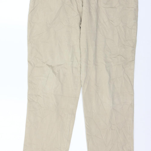 FDJ Womens Beige   Trousers  Size 16 L31 in