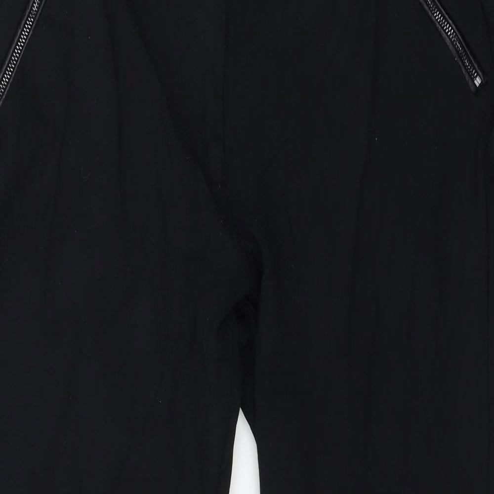 Wallis Womens Black   Trousers  Size 14 L25 in