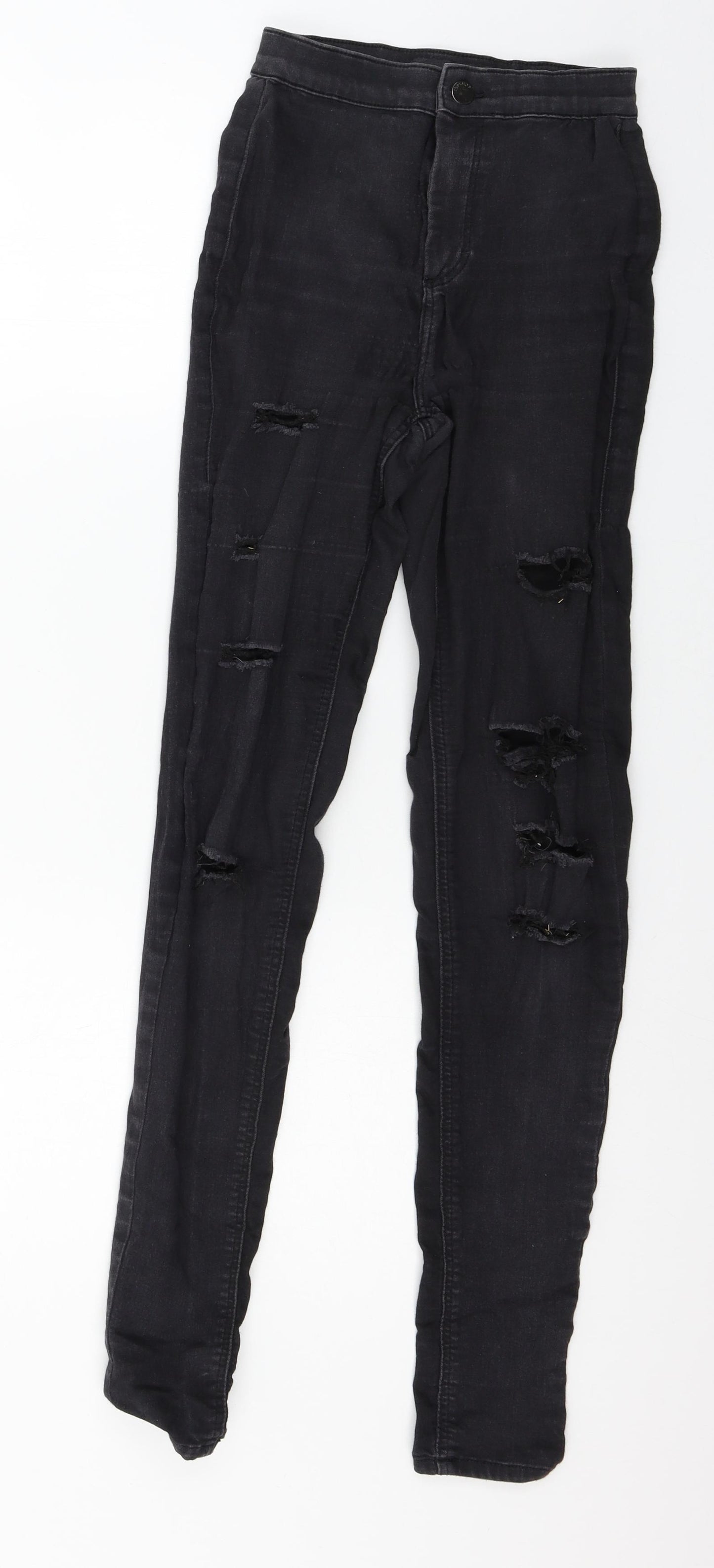 Topshop Womens Green  Denim Skinny Jeans Size 26 in L34 in