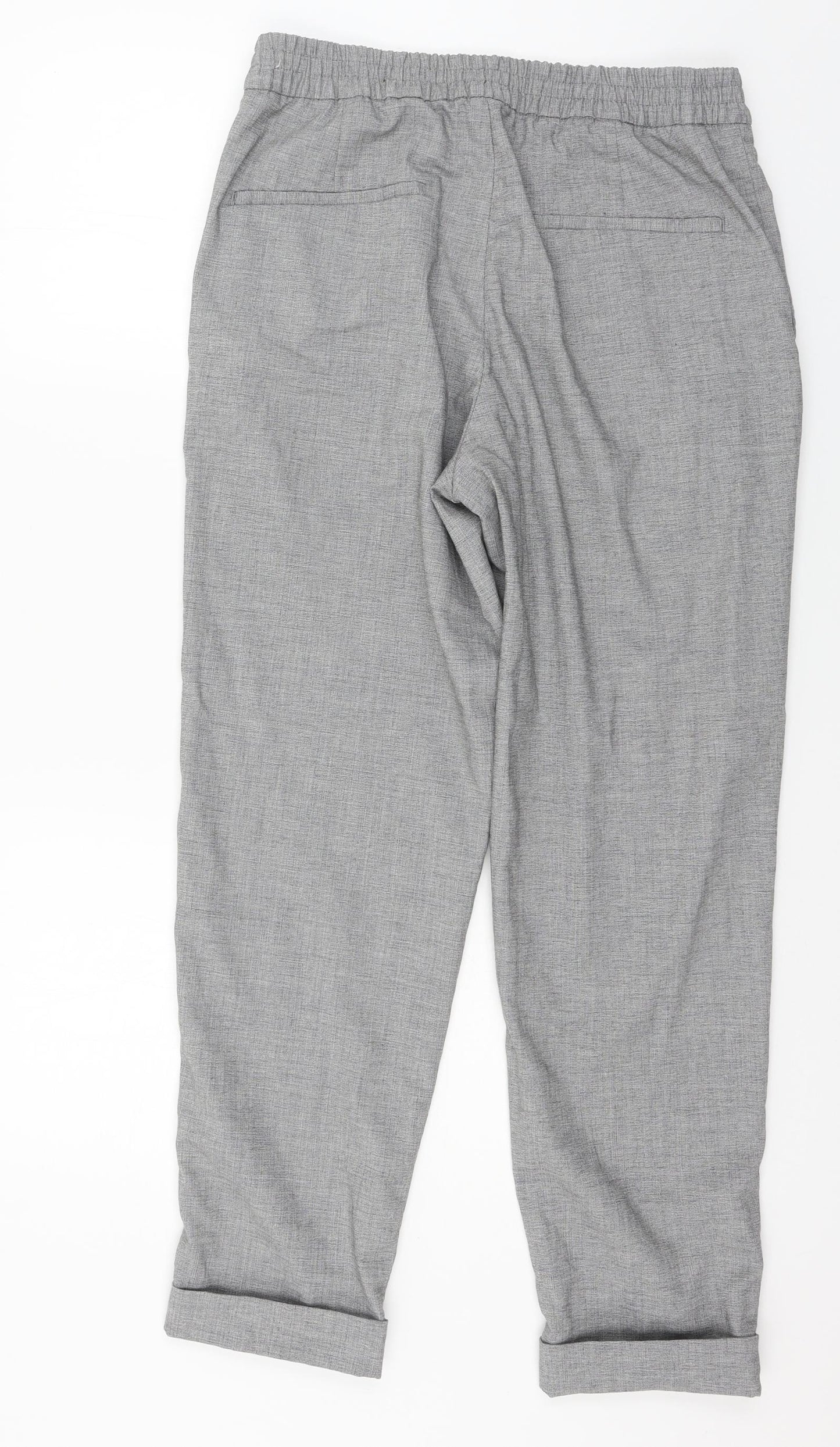 H&M Mens Grey   Trousers  Size 34 in L27 in