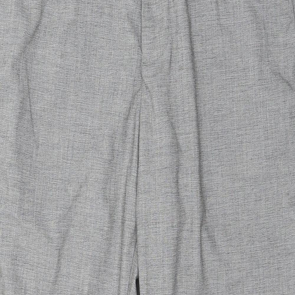 H&M Mens Grey   Trousers  Size 34 in L27 in