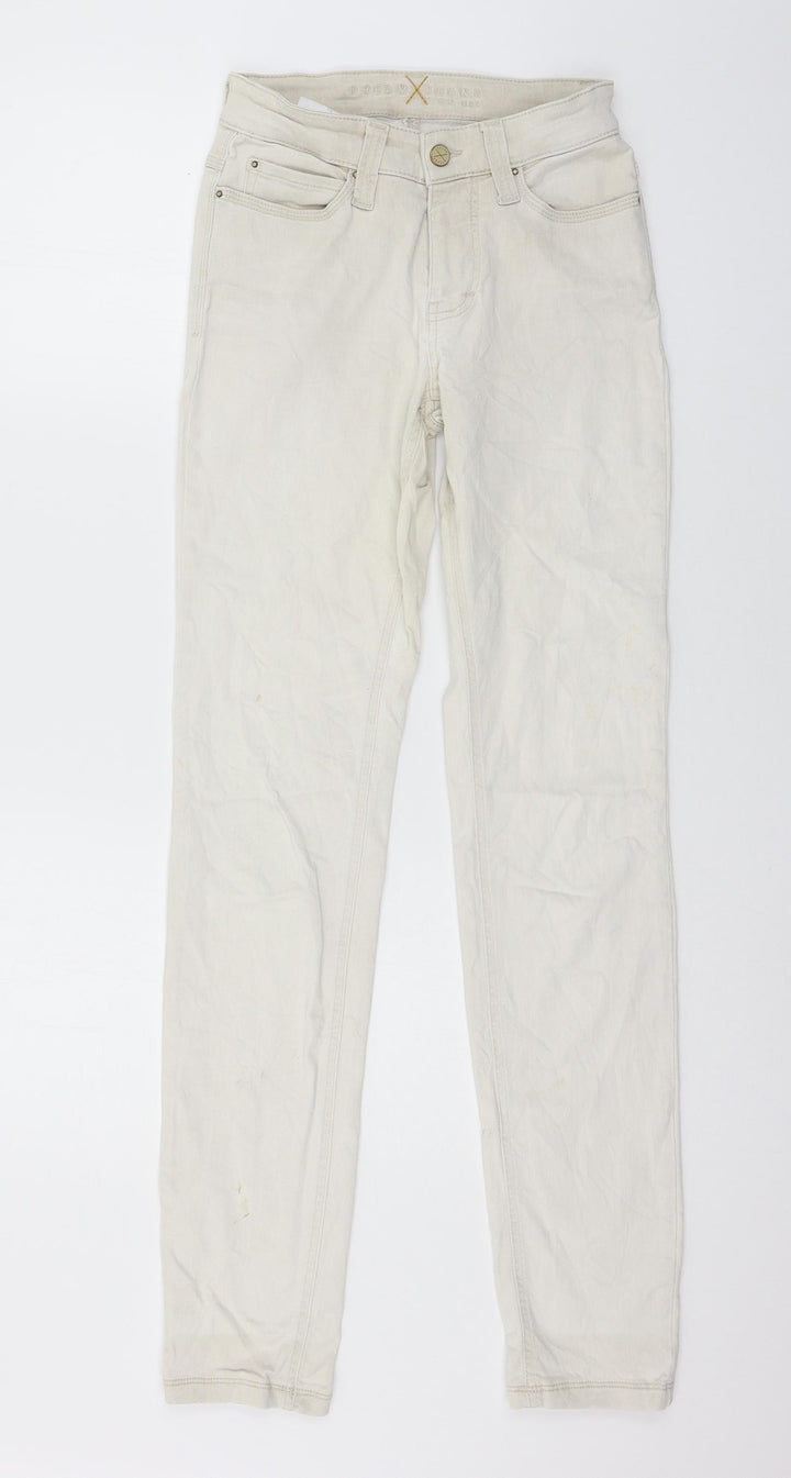 MAC Jeans Womens Beige Denim Skinny Jeans Size 28 in L31 in