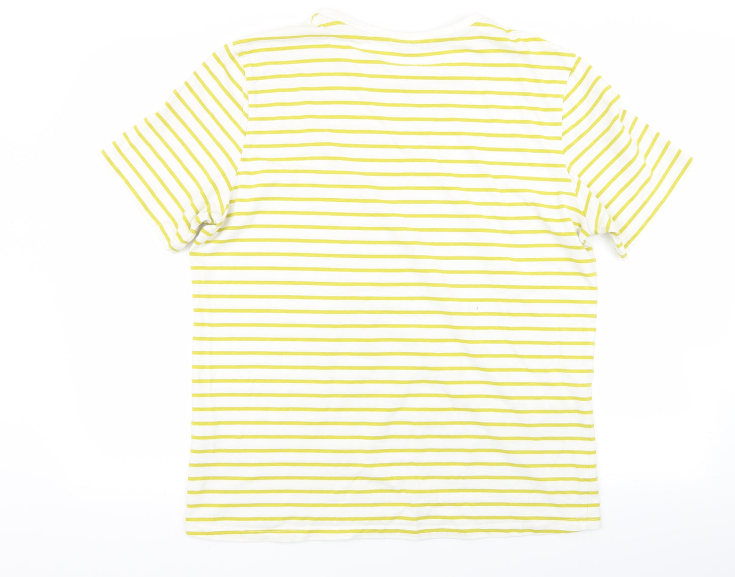 casual friday Mens Multicoloured Striped   T-Shirt Size L