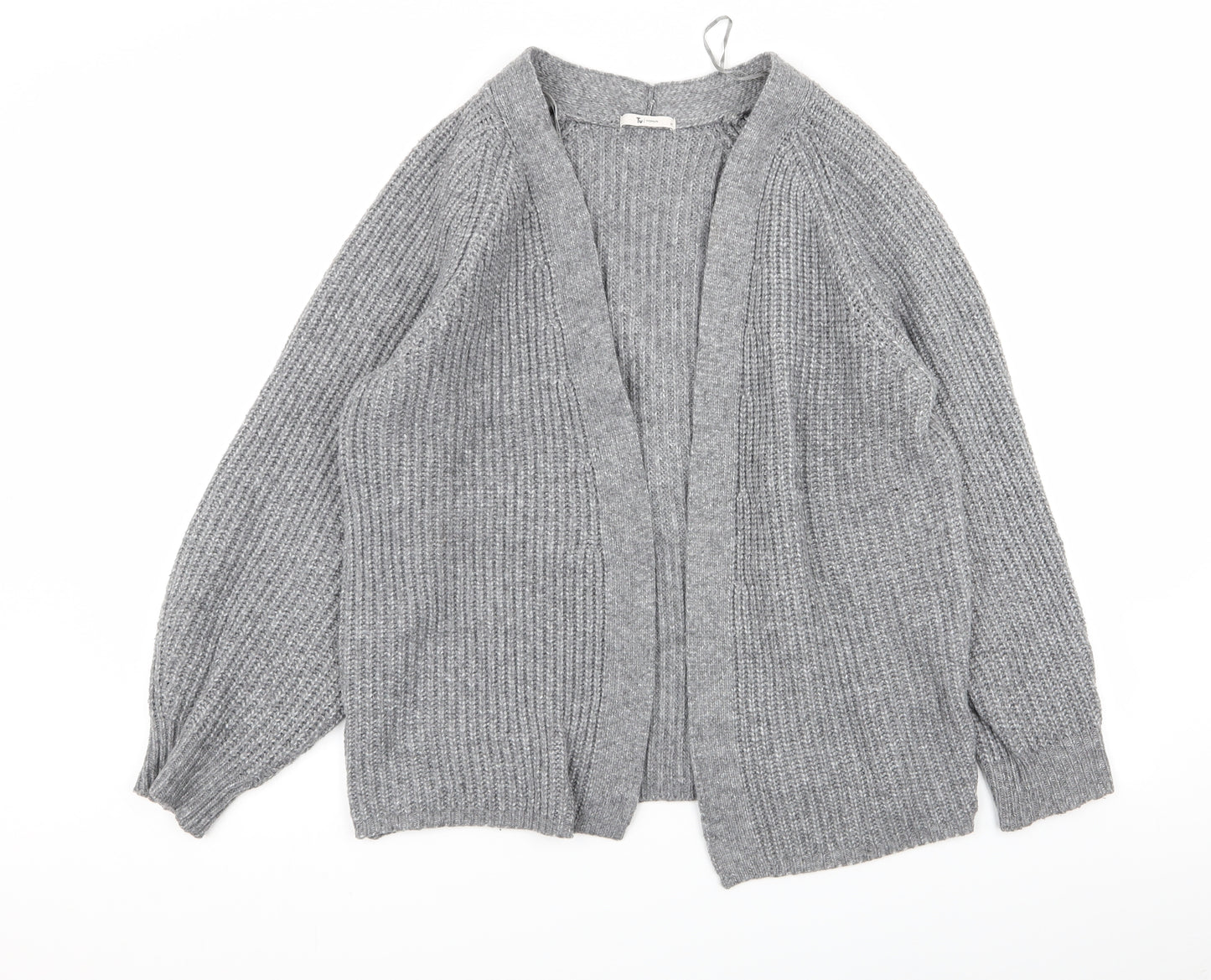 TU Womens Grey   Cardigan Jumper Size M