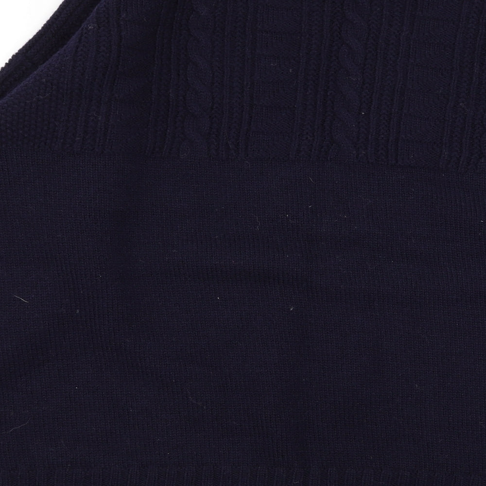 harley Mens Blue   Pullover Jumper Size 2XL