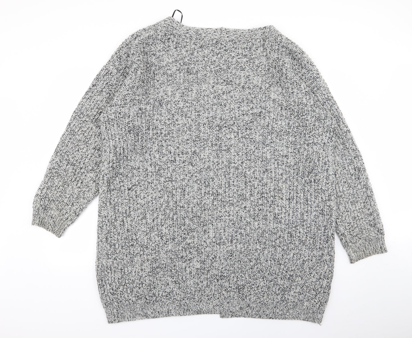 Asda George Womens Grey   Cardigan Jumper Size 20