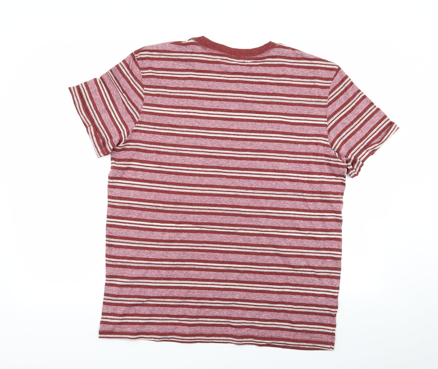 jack and jones Mens Multicoloured Striped   T-Shirt Size XL