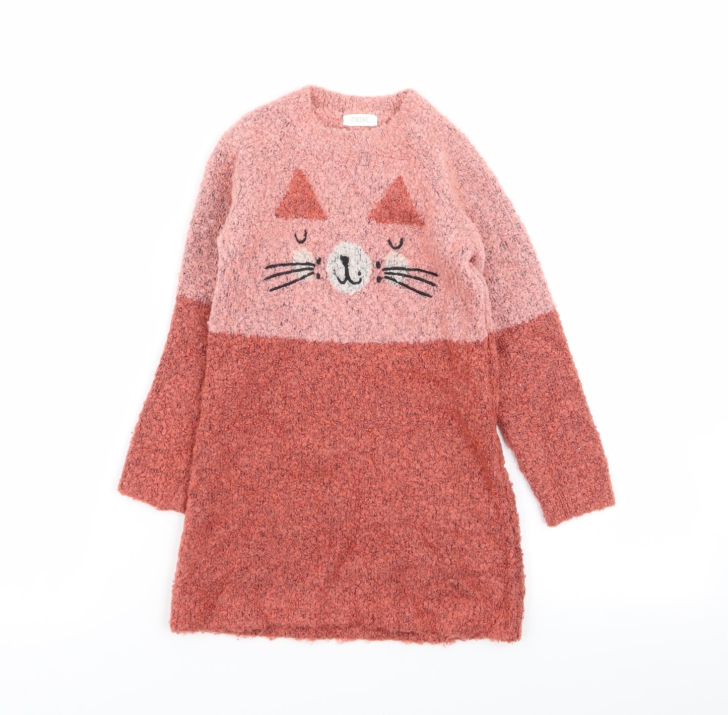 NEXT Girls Multicoloured   Jumper Dress  Size 3-4 Years