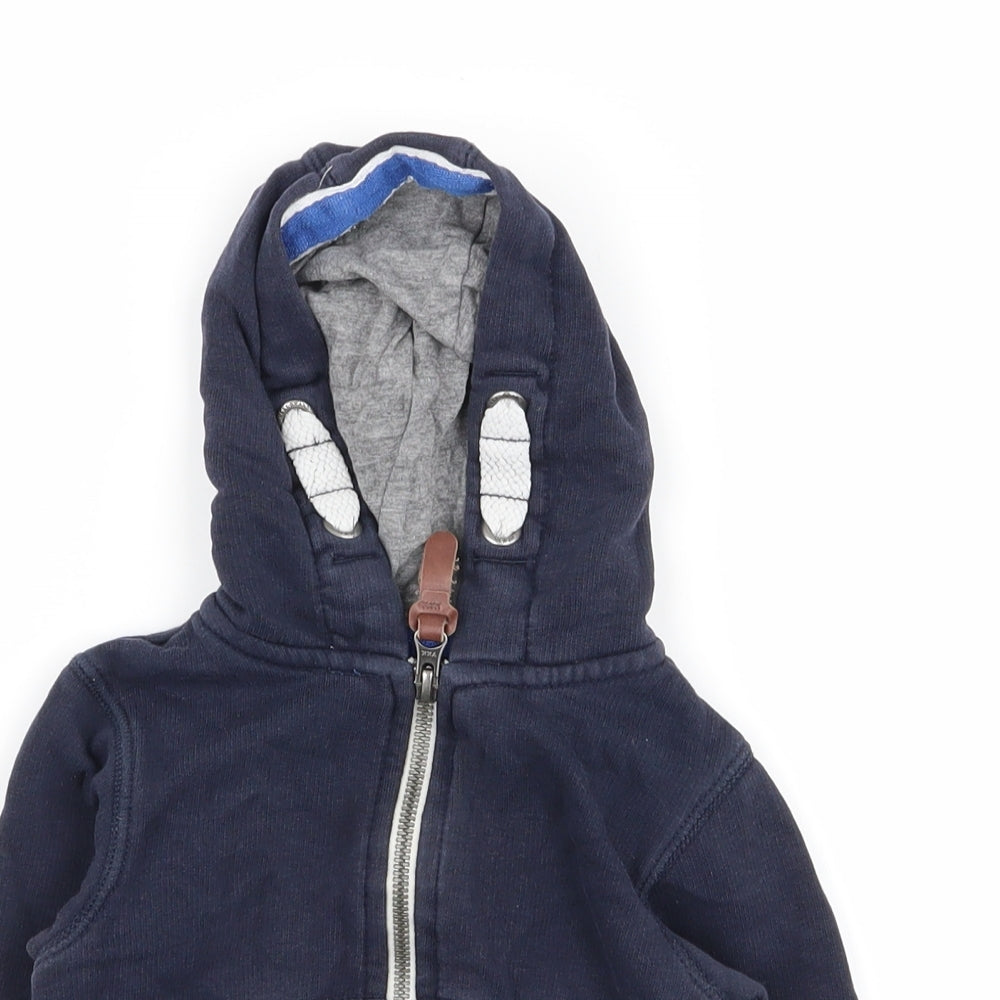 NEXT Boys Blue   Full Zip Jumper Size 6-9 Months