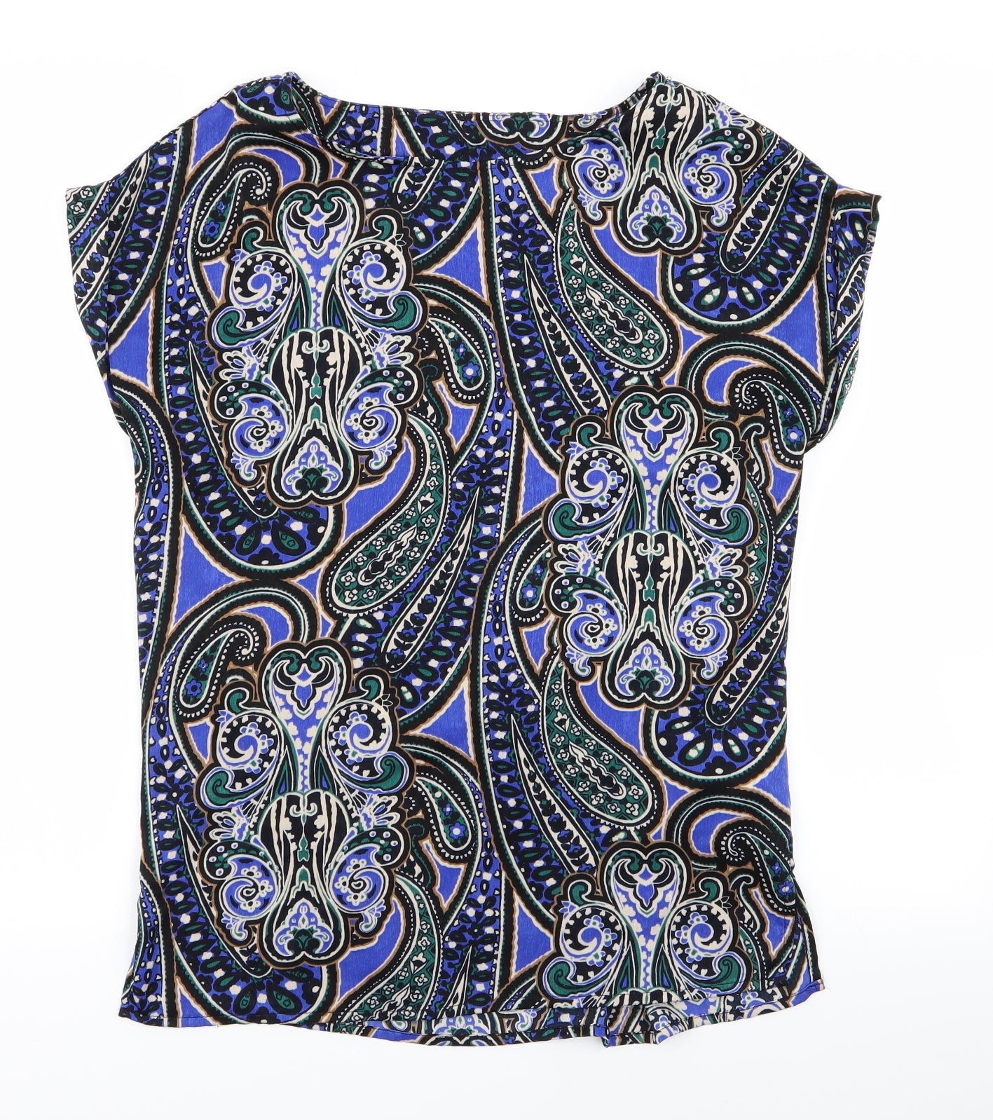 NEXT Womens Multicoloured Geometric  Basic Blouse Size 8
