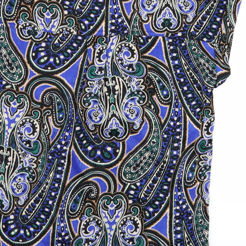 NEXT Womens Multicoloured Geometric  Basic Blouse Size 8