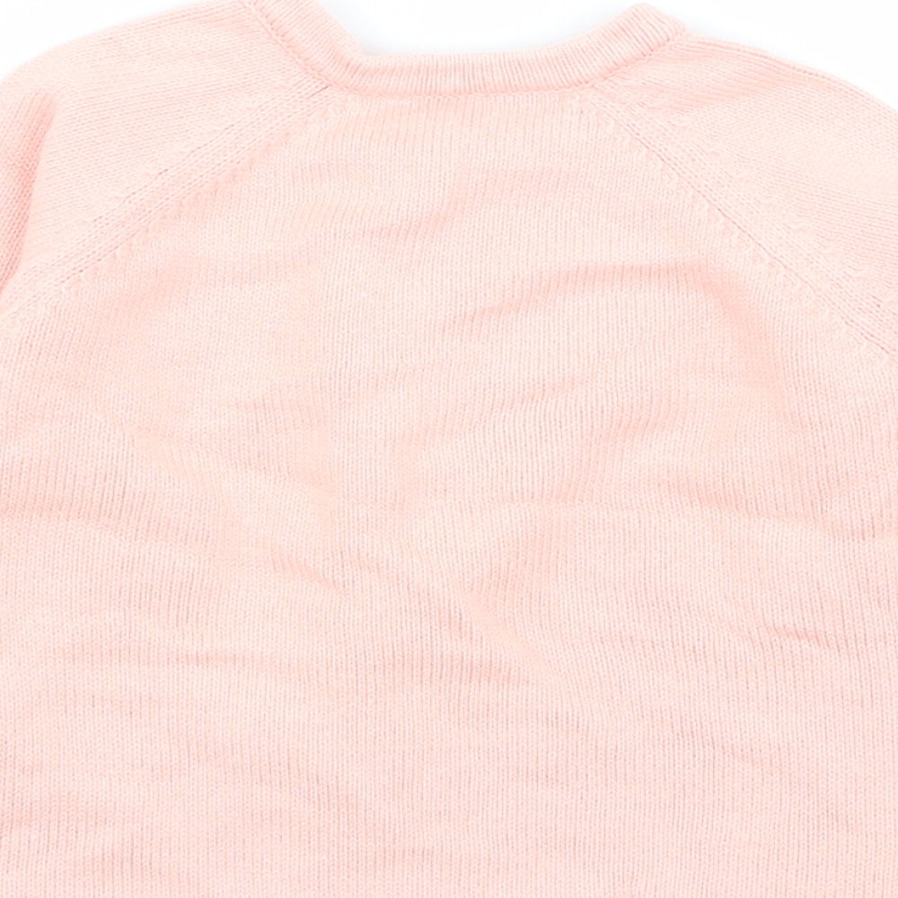Nutmeg Boys Pink   Cardigan Jumper Size 2-3 Years