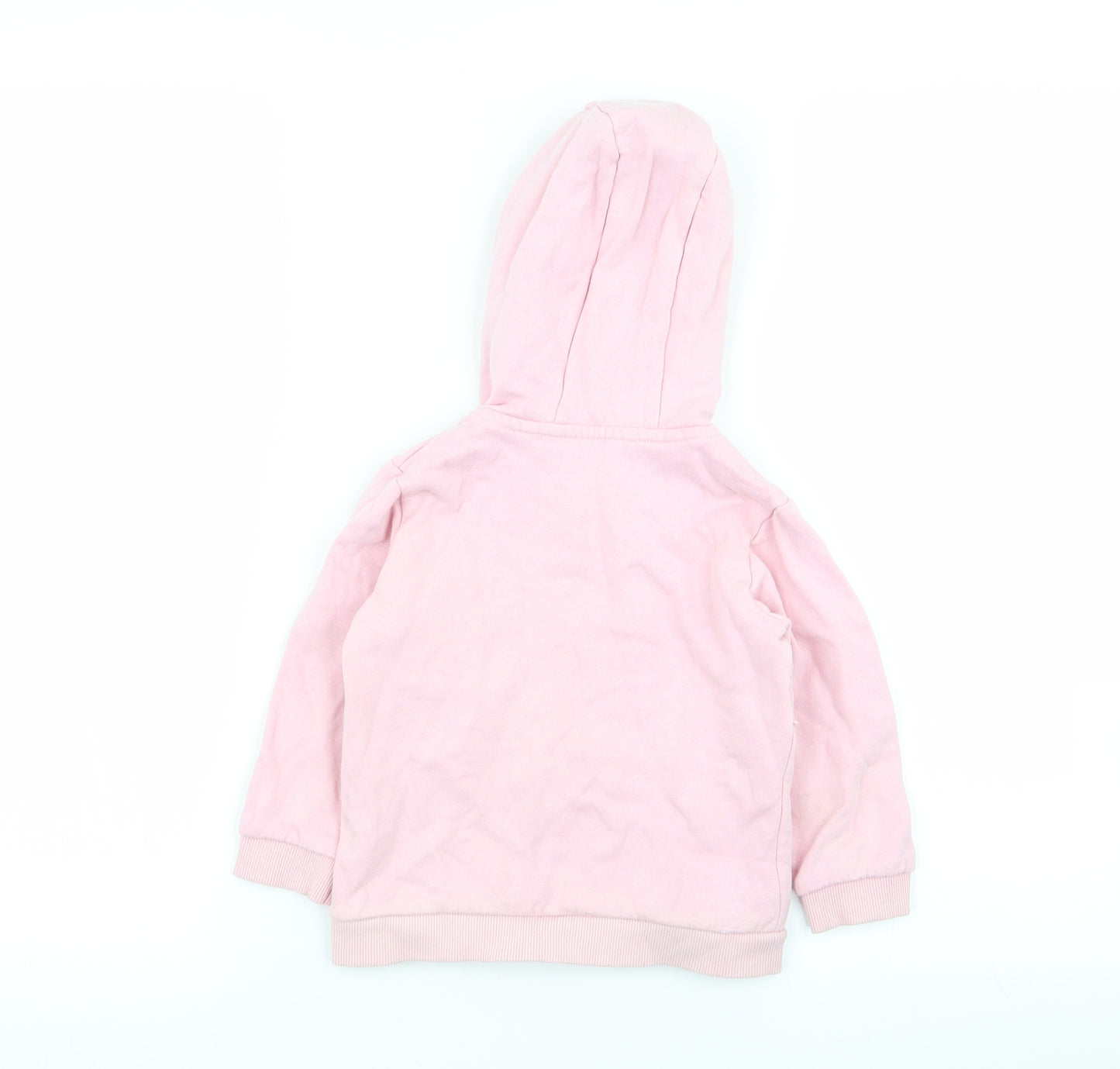 Matalan Girls Pink   Full Zip Jumper Size 2-3 Years