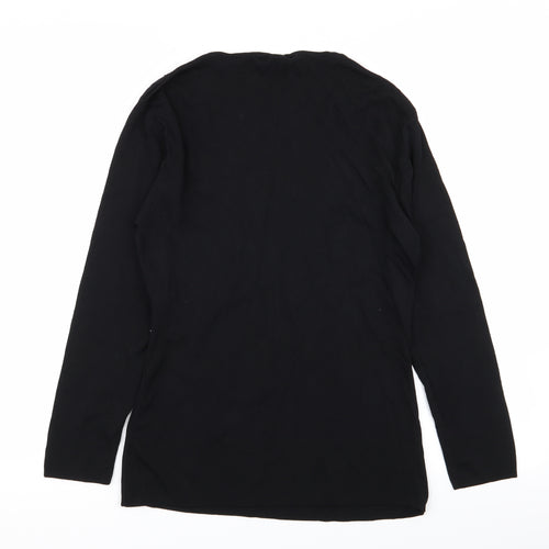 Reflections Womens Black   Pullover Jumper Size L