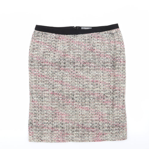 South Womens Multicoloured   A-Line Skirt Size 14