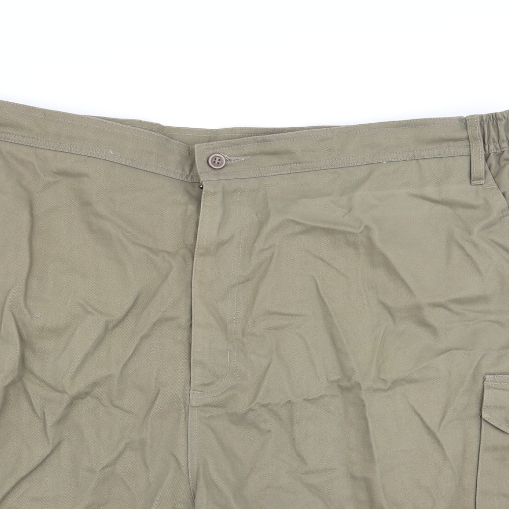 Pegasus Mens Green   Chino Shorts Size 45 in