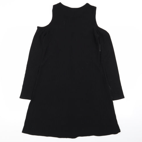 Boohoo Womens Black   Fit & Flare  Size 8