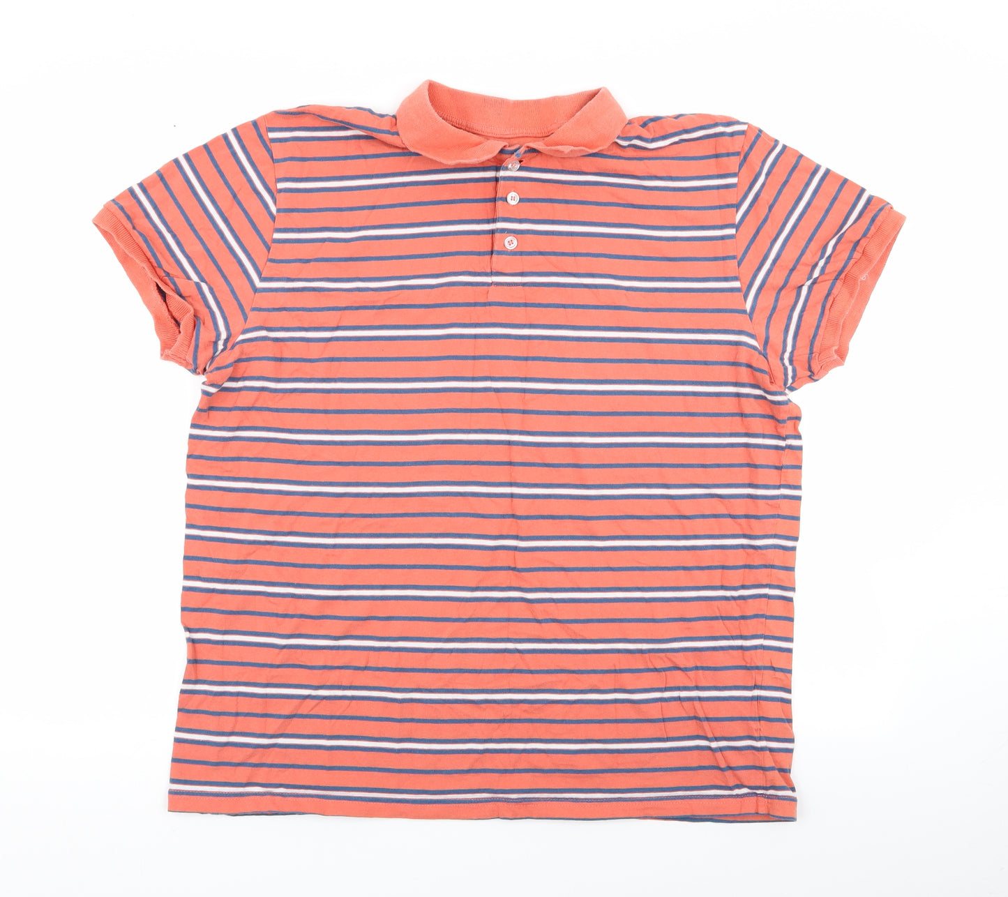 Cedar Wood State Mens Multicoloured Striped   Polo Size XL