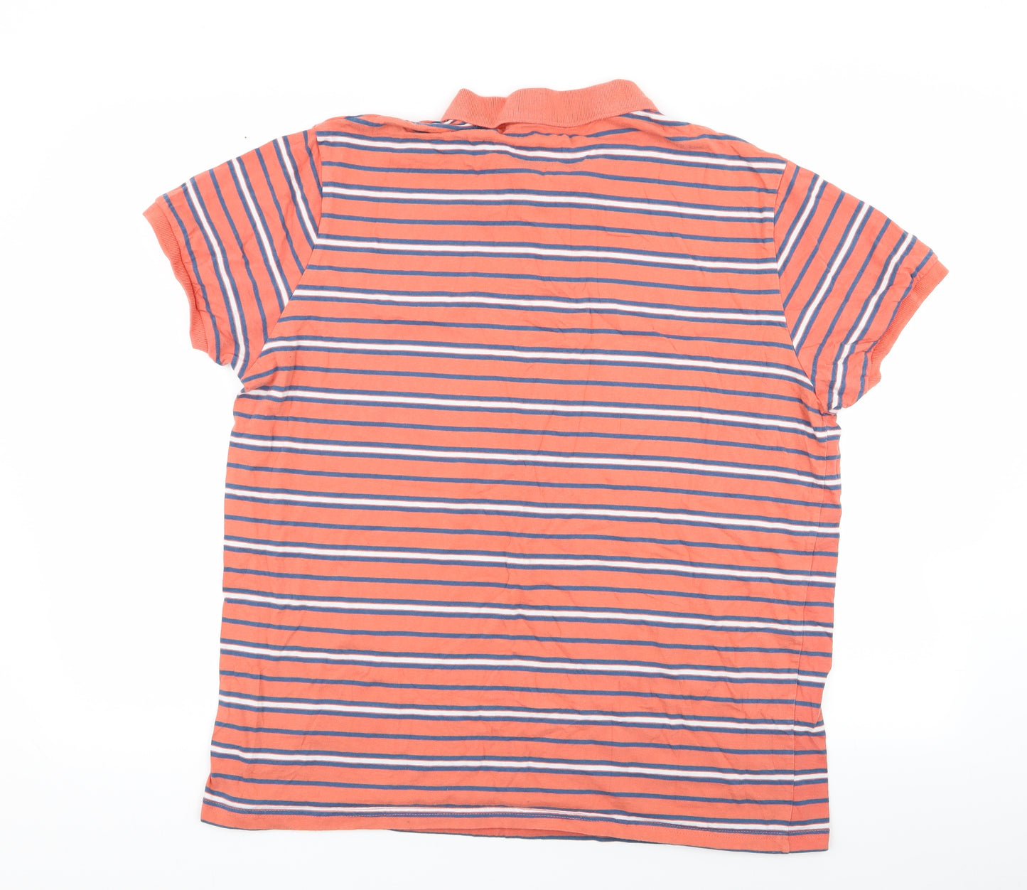 Cedar Wood State Mens Multicoloured Striped   Polo Size XL
