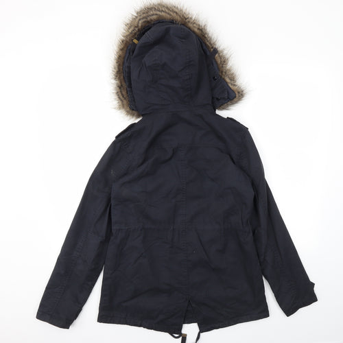 NEW LOOK  Womens Black   Jacket Coat Size 8