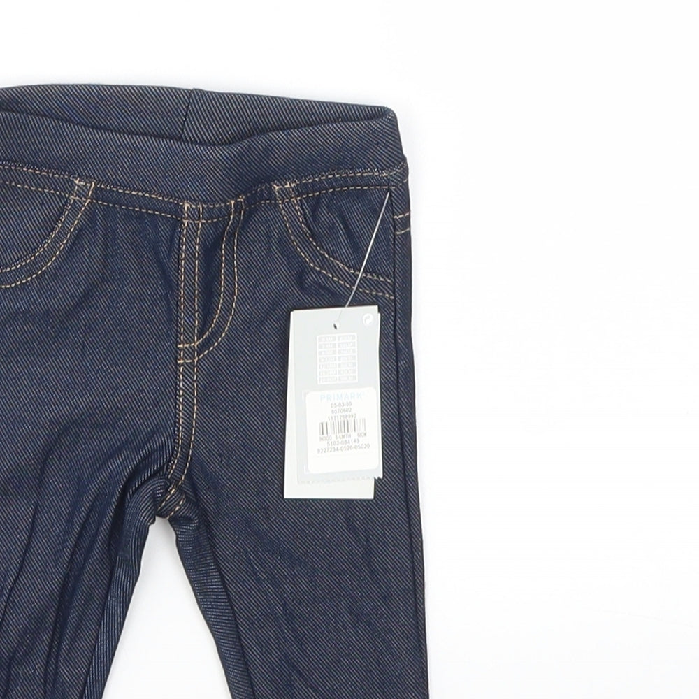 Primark Baby Blue   Capri Leggings Size 3-6 Months