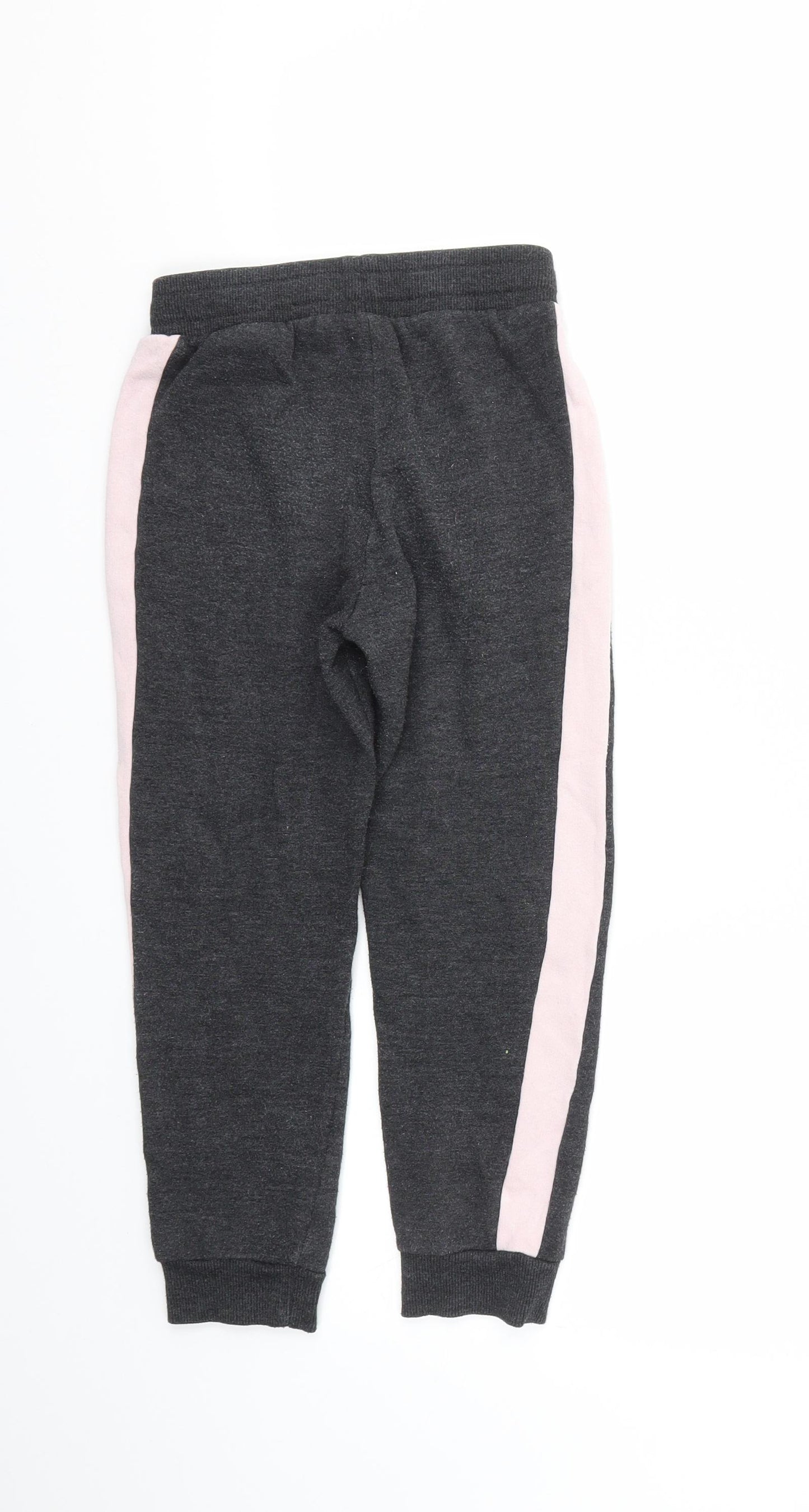 H&M Girls Grey   Capri Trousers Size 7 Years
