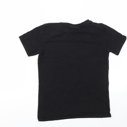 Primark Boys Black   Basic T-Shirt Size 2XS