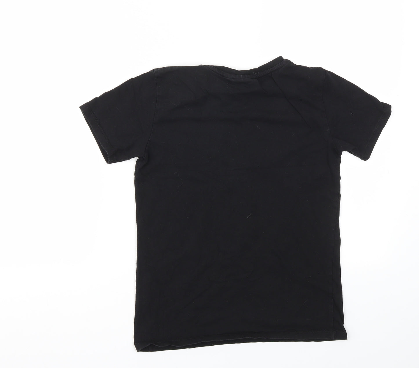 Primark Boys Black   Basic T-Shirt Size 2XS