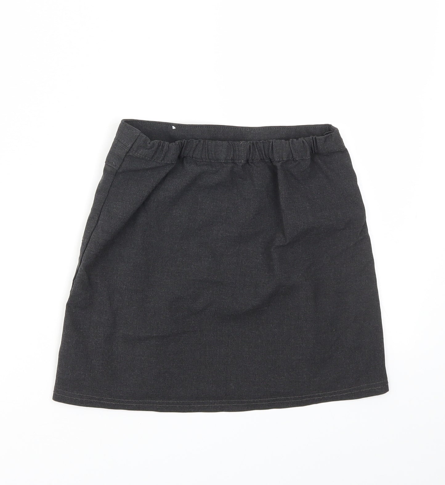 M&S Girls Grey   Flare Skirt Size 9 Years