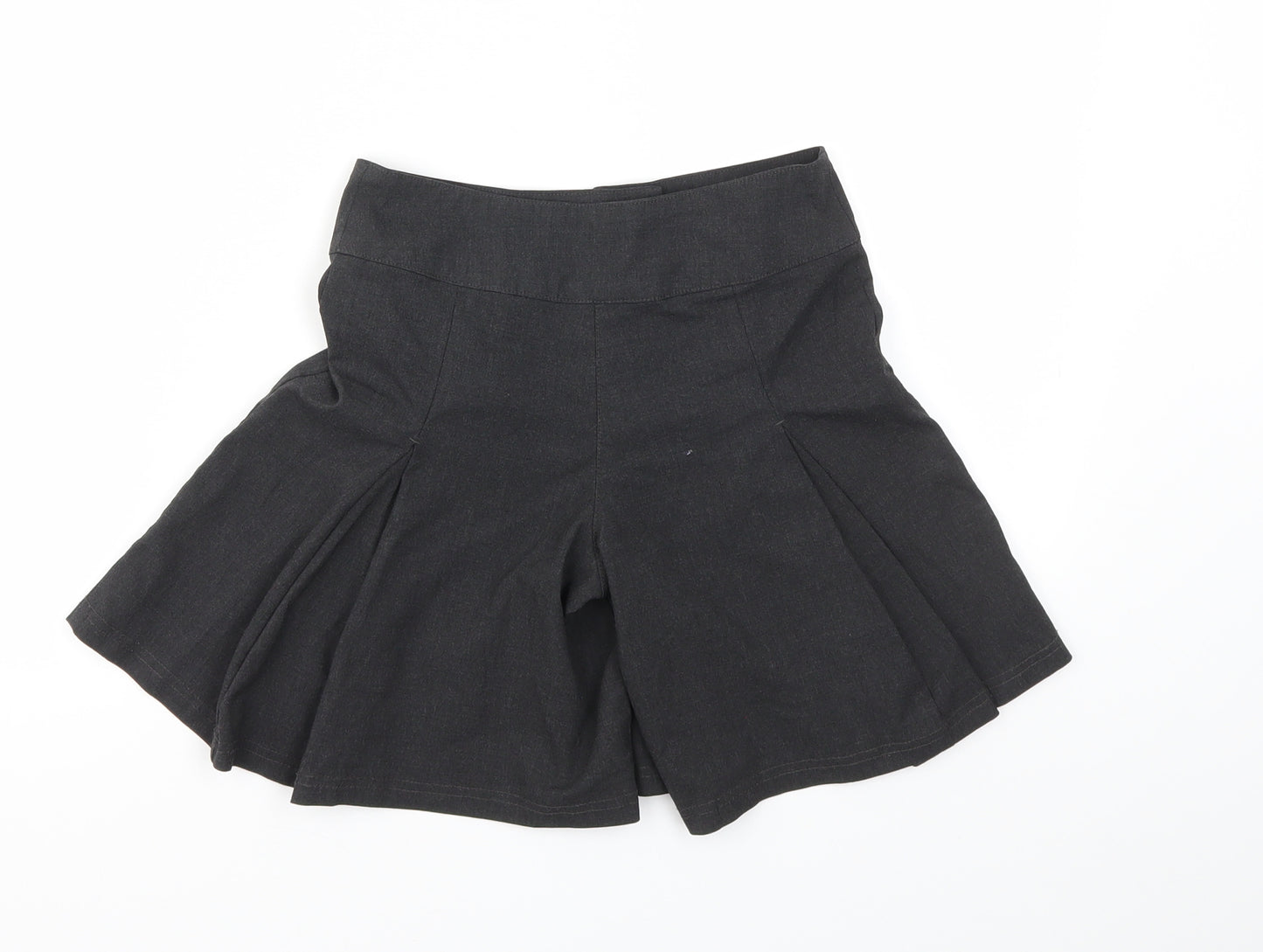 M&S Girls Grey   Cut-Off Shorts Size 8 Years