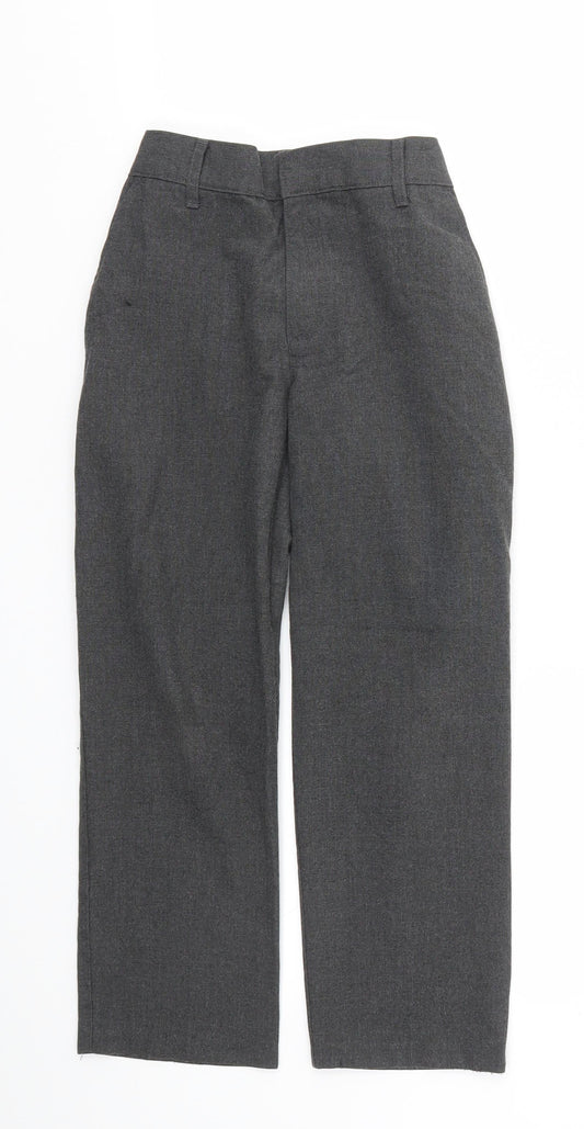 M&S Boys Grey   Capri Trousers Size 6-7 Years