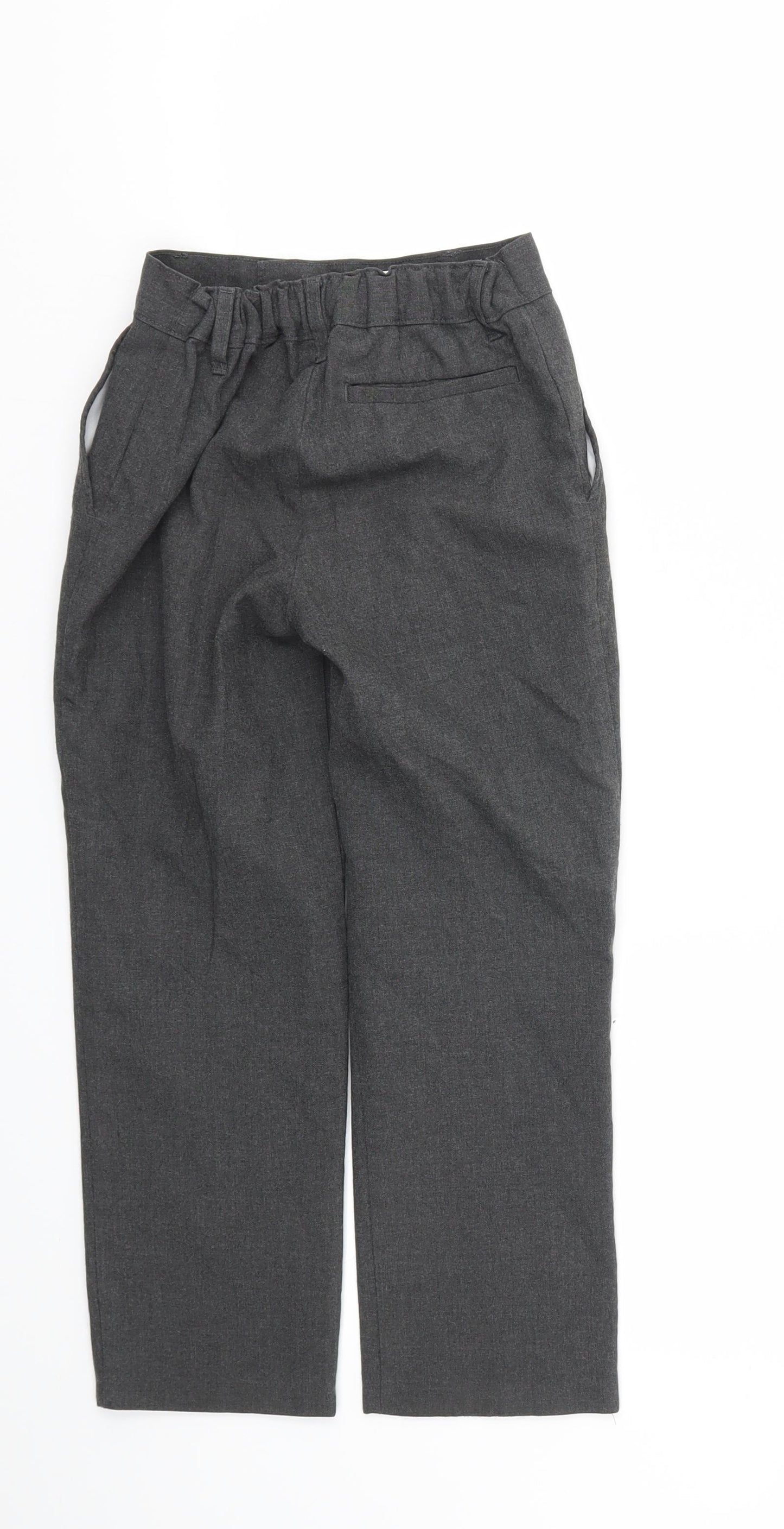 M&S Boys Grey   Capri Trousers Size 6-7 Years