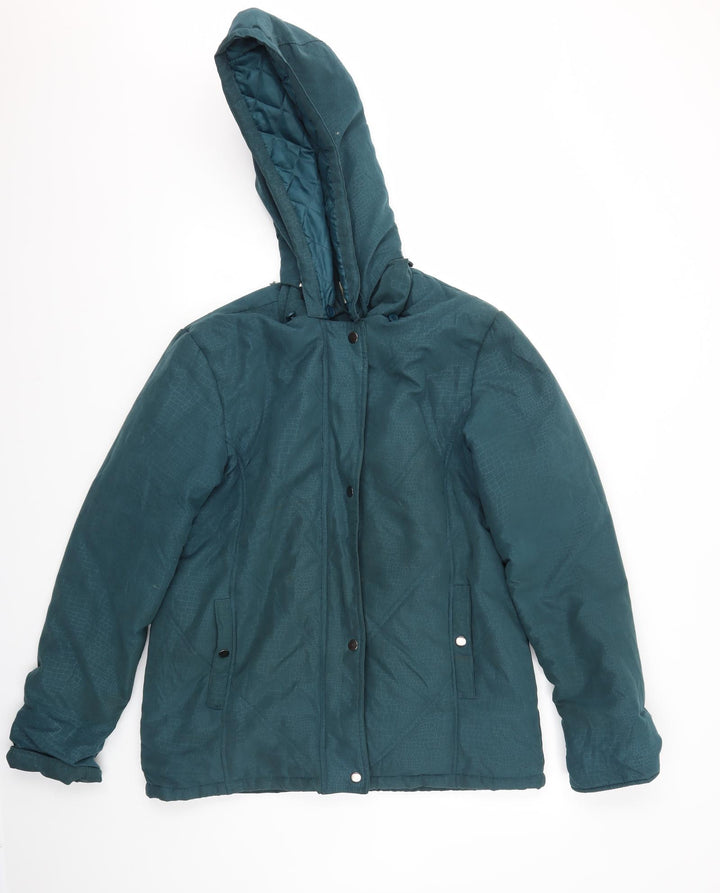 EWM Womens Green   Jacket Coat Size 14