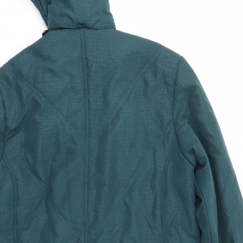 EWM Womens Green   Jacket Coat Size 14