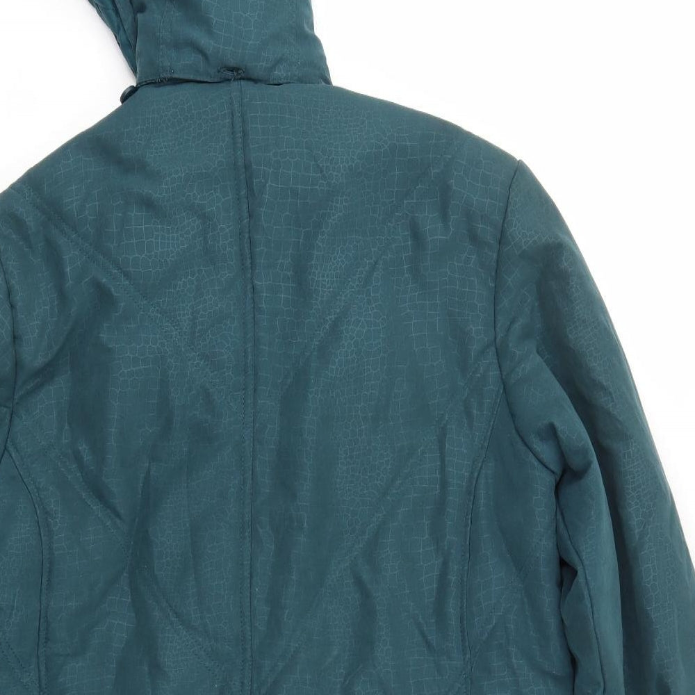 EWM Womens Green   Jacket Coat Size 14