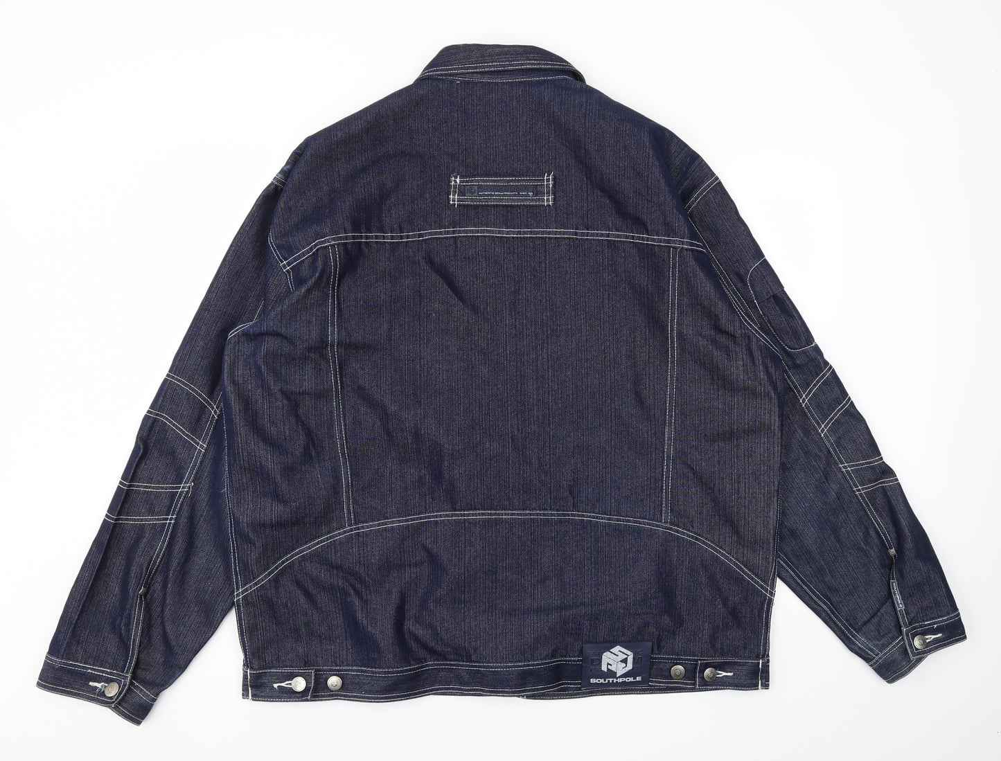 SOUTH POLICE  Mens Blue   Jacket Coat Size XL