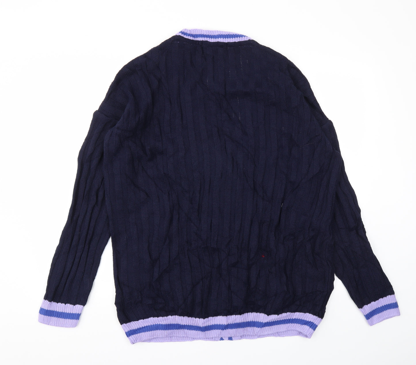 BHM Womens Blue   Cardigan Jumper Size L