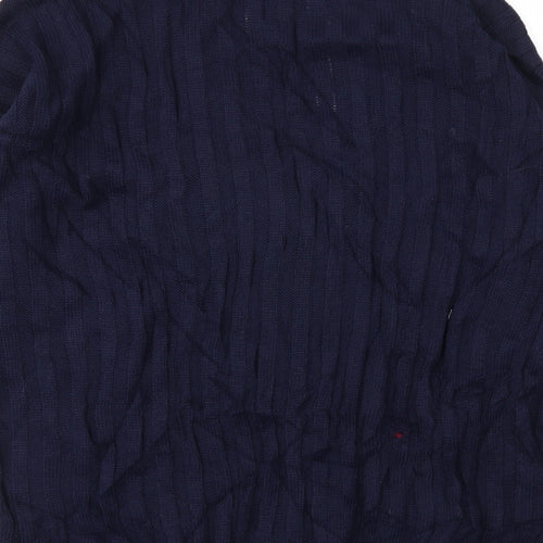 BHM Womens Blue   Cardigan Jumper Size L