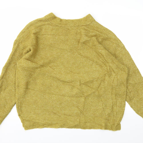 M&S Womens Yellow   Pullover Jumper Size L
