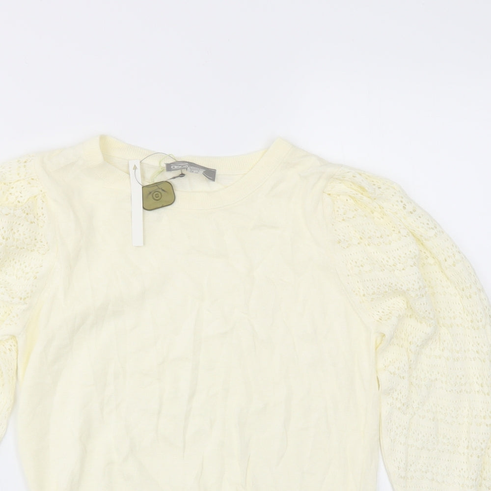 ASOS Womens Ivory   Pullover Jumper Size 10
