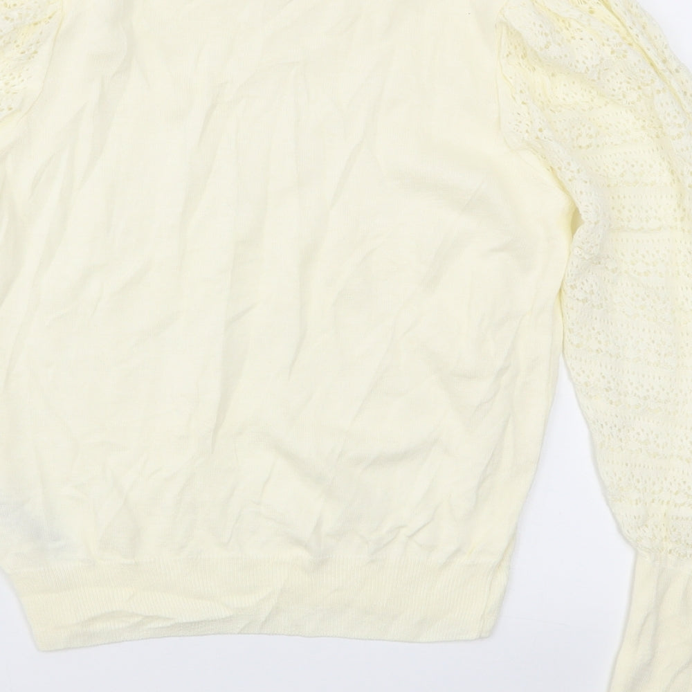 ASOS Womens Ivory   Pullover Jumper Size 10