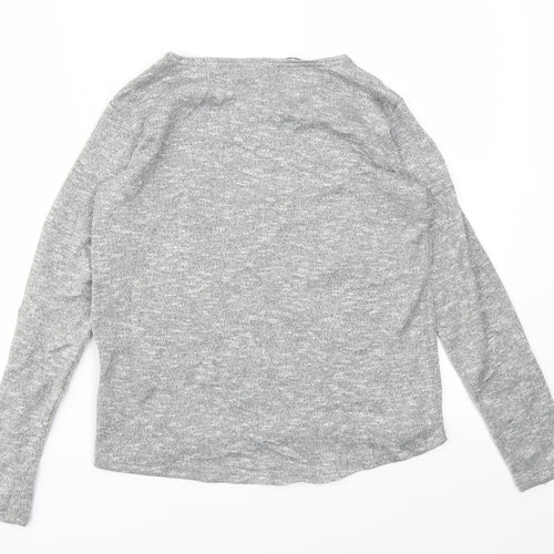 H&M Girls Grey   Pullover Jumper Size 11-12 Years