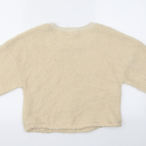 Preworn Womens Beige   Pullover Jumper Size S